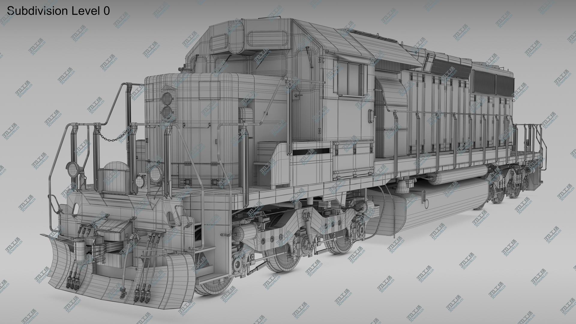 images/goods_img/2021040233/3D model Locomotive SD40-2 CN/4.jpg